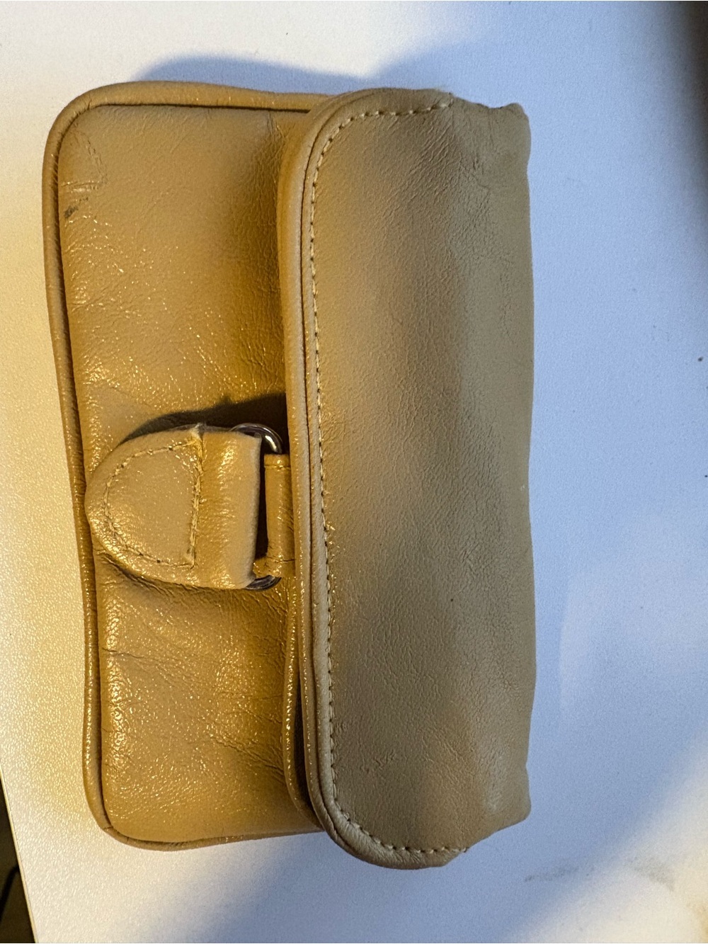 Tan Leather Women’s Clutch Wallet - Versatile Everyday Bag